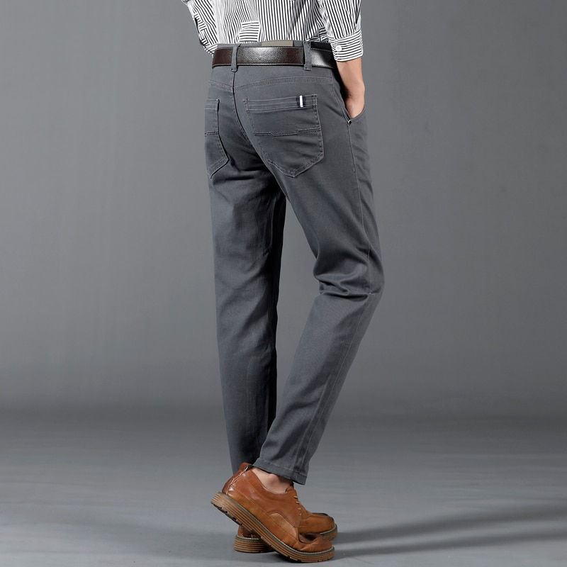 Miniatura: Classic 6 Color Casual Pants Men Spring Autumn New Business Fashion Comfortable