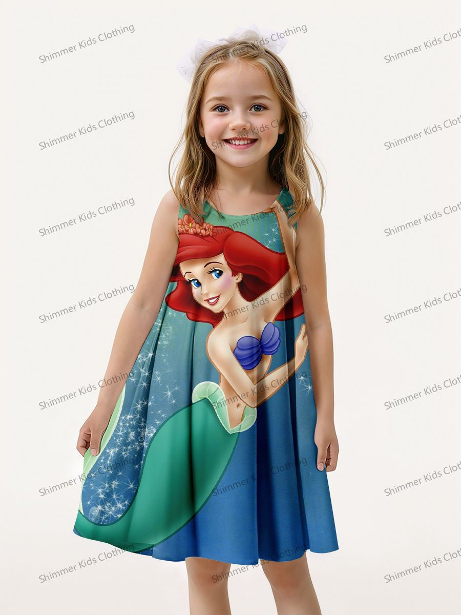 Thumbnail: MINISO 2024 Summer 3-14 Years Children's Girls Lightweight-Breathable Imitation