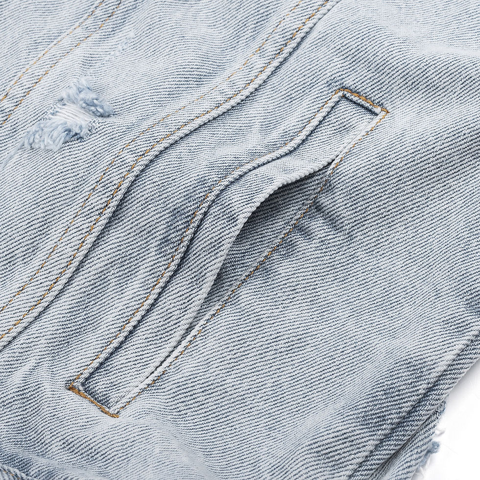 Thumbnail: Hellen&Woody Men Clothing Spring and Autumn New  Denim Jacket Fashion Casual Sl