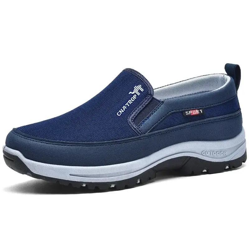 Thumbnail: Men's Casual Shoes Classic Loafers Anti-slip Soft Sole Comfortable Men's Leathe