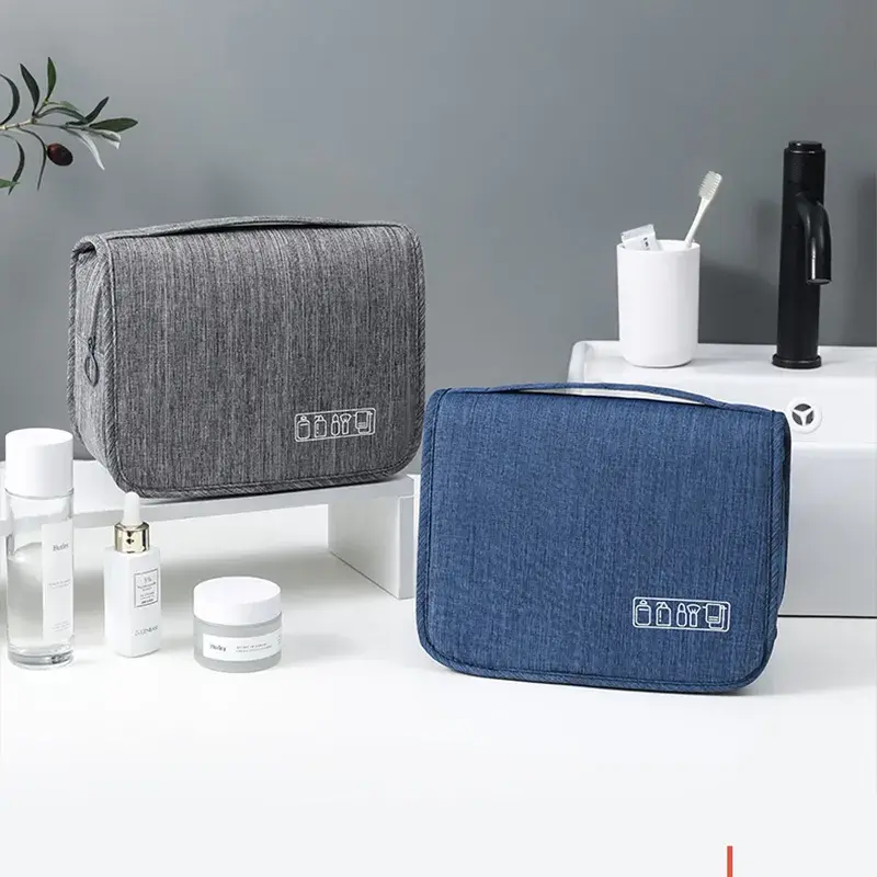 Miniaturbild: Oxford Fabric Men Business Portable Storage Bag Toiletries Organizer Women Cosm