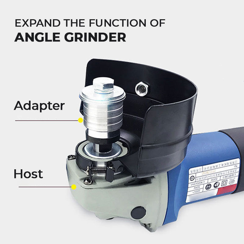 Thumbnail: M10 M14 Angle Grinder To Grooving Machine Adapter 100/125 Type Angle Grinder Po