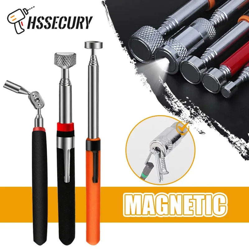 Thumbnail: Mini Portable Telescopic Magnetic Magnet Pen Handy Tools Capacity For Picking U