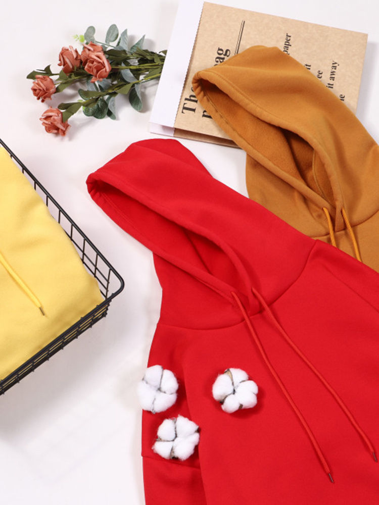 Thumbnail: The Blooming Butterfly Tree Print Clothes Female Funny Casual Streetwear Autumn