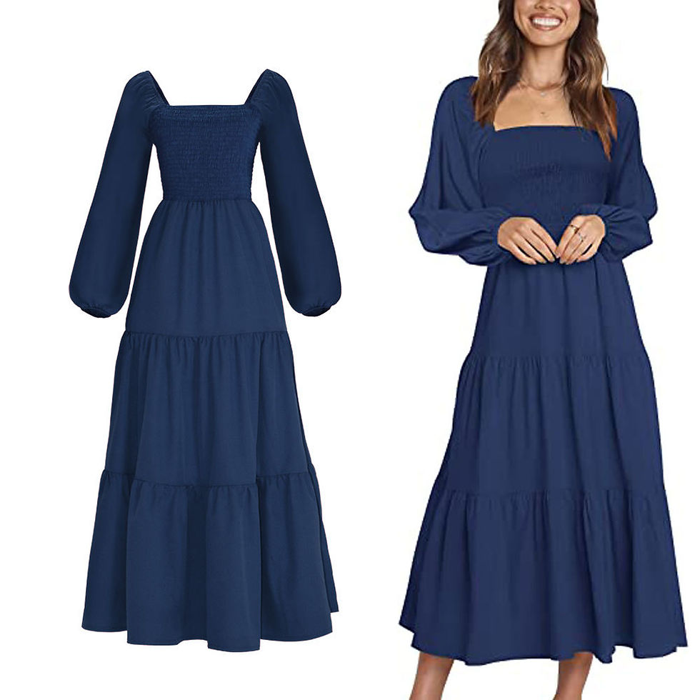 Thumbnail: Medieval Retro Idyllic Dress Women