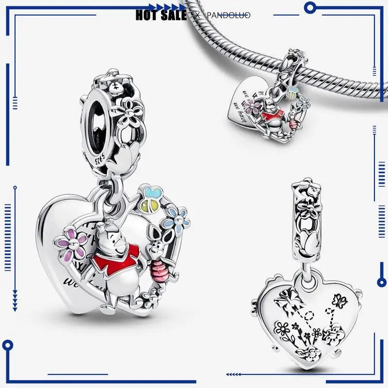 Thumbnail: Disney Marvel 2024 Original New in Charm Beads Fits Pandora Bracelet For Women 