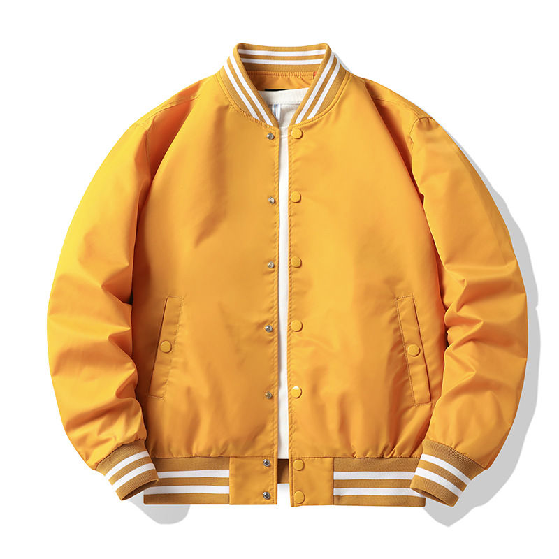 Thumbnail: Supzoom New Arrival Rib Sleeve Cotton Fashion Single Breasted Casual Pilot Ins 