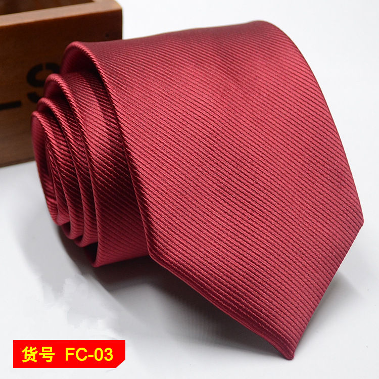 Thumbnail: 67 Styles Men's Ties Solid Color Stripe Flower Floral 8cm Jacquard Necktie Acce