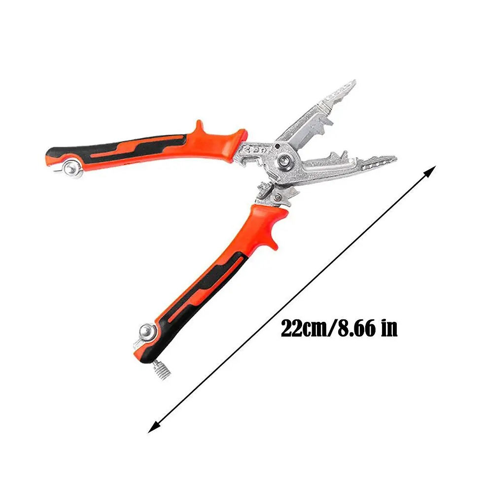 Thumbnail: 10 in 1 hand tool Multifunct Wire Stripper Heavy Duty Universal Pliers Wire Str