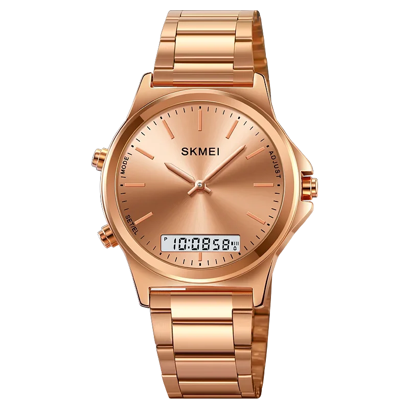 Thumbnail: SKMEI Sport Watches Mens Waterproof Alarm Wristwatches Clock reloj hombre 3 Tim