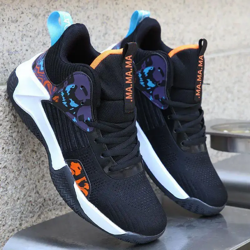 Thumbnail: Men's sports shoes, trendy sneakers, mesh breathable outdoor shoes, fashionable