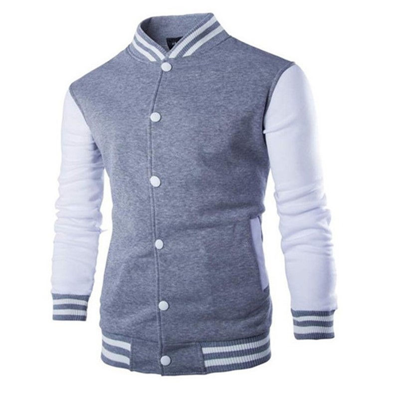 Thumbnail: Fashion Slim Fit Baseball Men's Coat Personalized Casual Sports Male Jacket  Ne