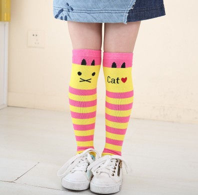 Miniatura: Middle Tube Baby Overknee Long Boot Girls High Tube Students' Socks