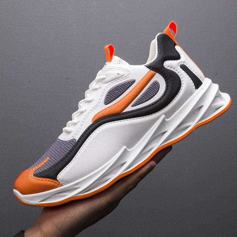 Miniaturbild: 2024 Summer Men's Cloth Shoes Breathable Thick-soled Casual Shoes Men's Korean 