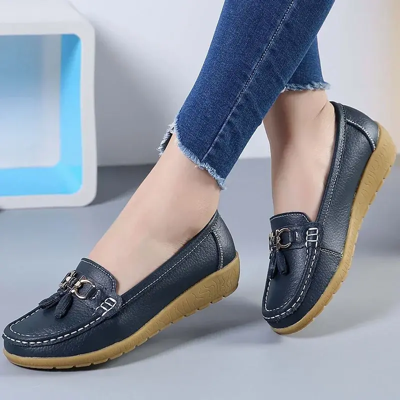 Thumbnail: Women Shoes Slip On Loafers For Ballet Flats Women Moccasins Casual Sneakers Za