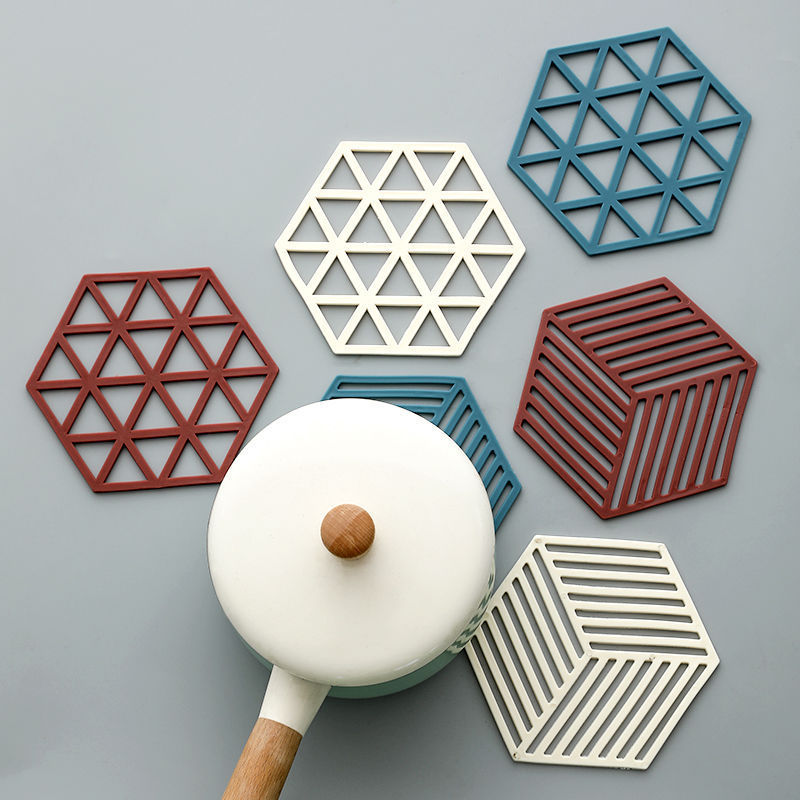 Thumbnail: 2pcs Nordic Simple Drink Coaster Tableware Pad Stand Mug Cup Mat Insulation Hot