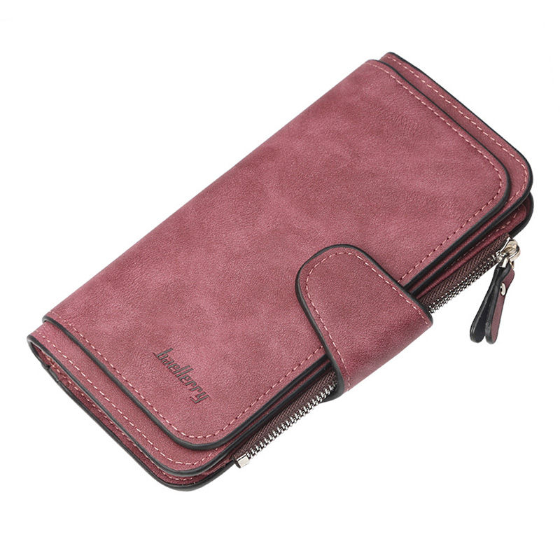 Thumbnail: 2023 Women Wallets Fashion Long PU Leather Top Quality Card Holder Classic Fema