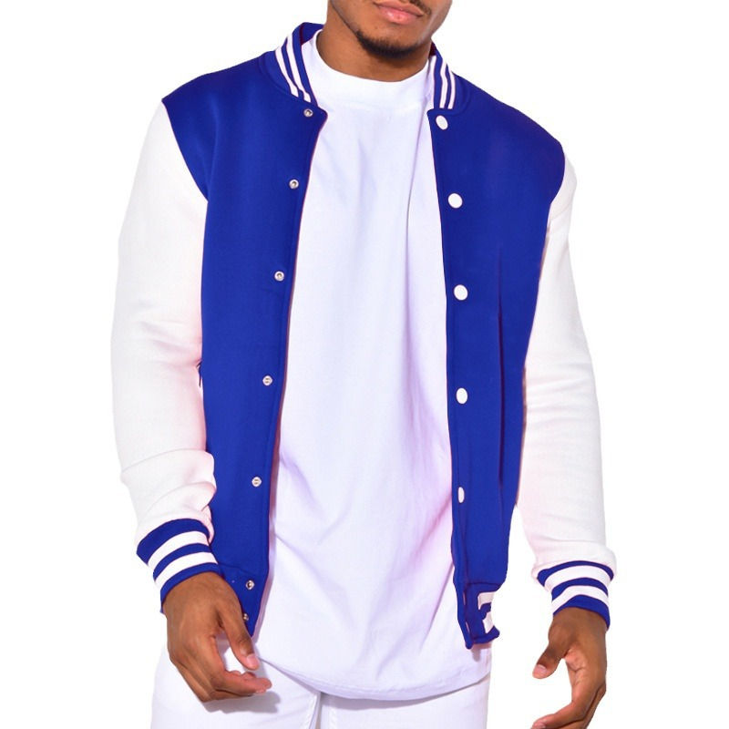 Miniatura: Spring autumn men's wear jacket casual fashion brand retro coat Baseball unifor