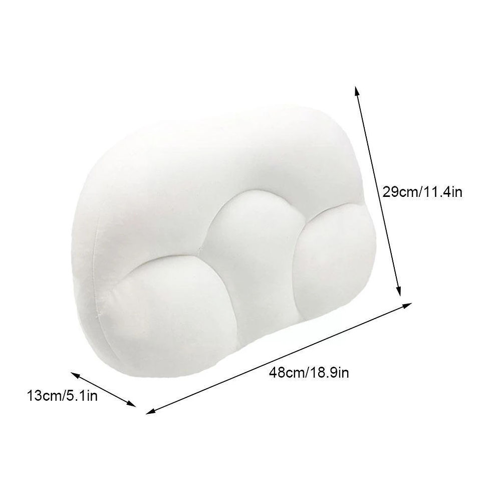 Thumbnail: 1PC Body Massager All-round Sleep Pillow Neck Massager Sleeping Memory Foam Egg