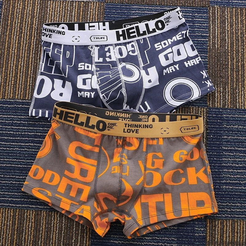 Thumbnail: Men Panties Cotton BoxerShorts Man Underwear Mens Boxers Breathable Comfortable