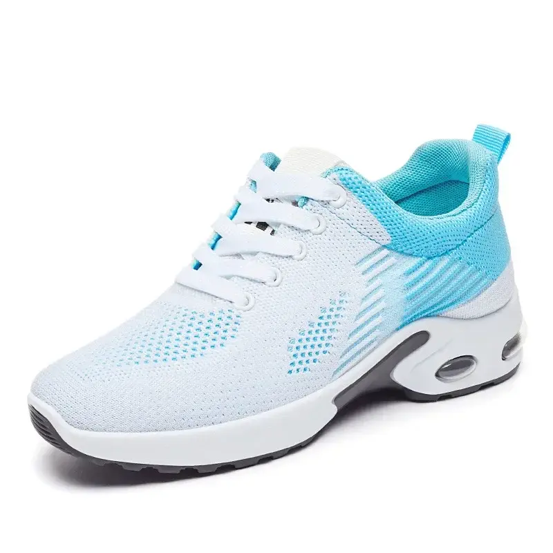 Thumbnail: New Running Shoes Ladies Breathable Sneakers Summer Light Mesh Air Cushion Wome