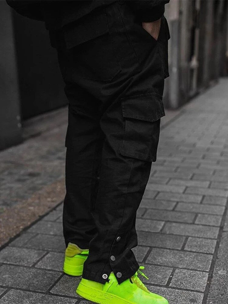Miniatura: Men Street Apparel Cargo Brand Pants Hip Hop Sweatpants Fashion Pants Gyms Casu
