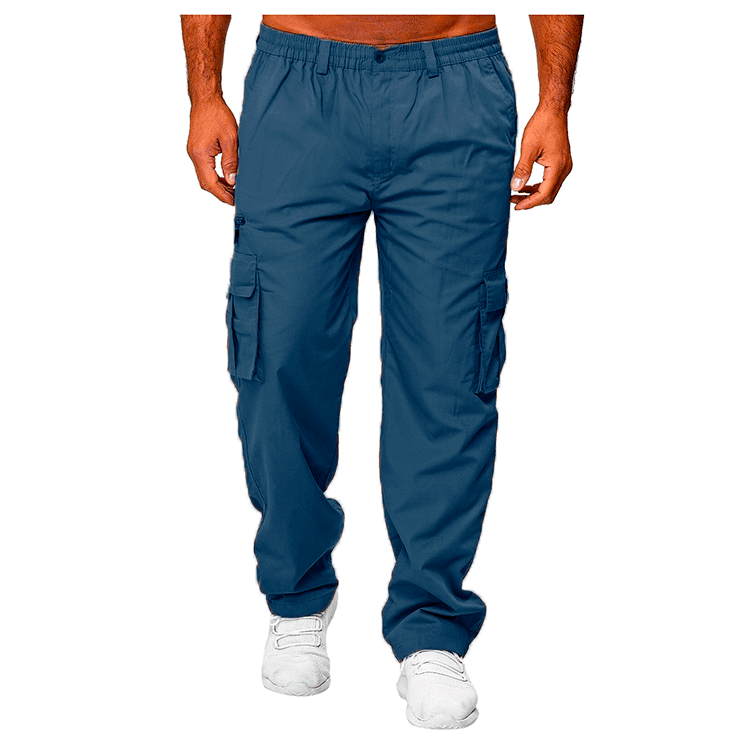 Thumbnail: Sweatpants Men Jogger Cargo Pants Casual Multi Pockets Military Tactical Trouse