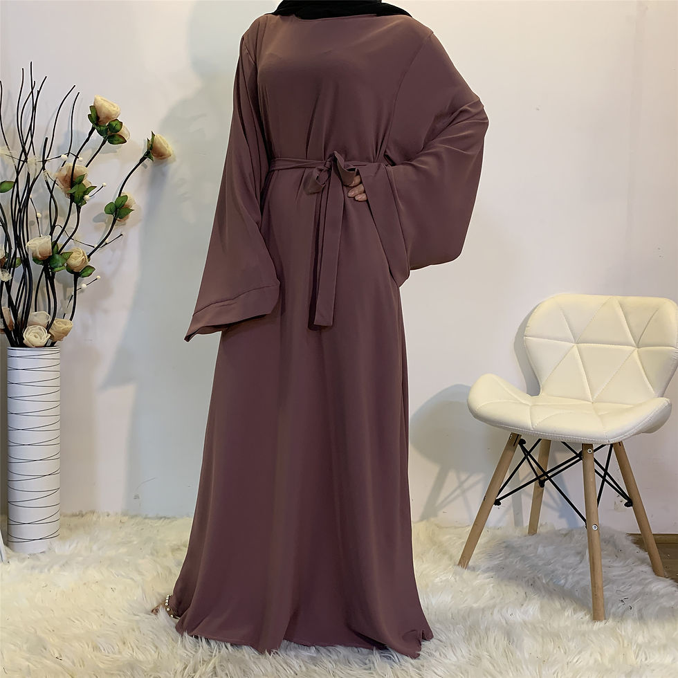 サムネイル： Long Sleeve Dresses For Muslim Women Black Red American Canada Casual Summer Is