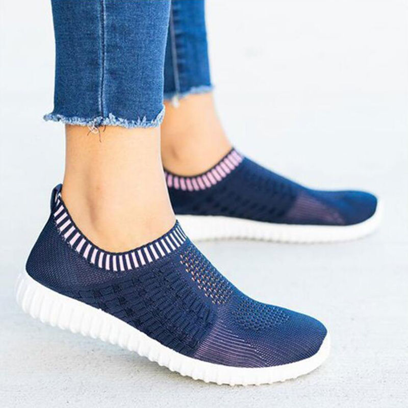 Thumbnail: Rimocy Breathable Mesh Women Sneakers 2022 autumn Comfortable Running Shoes Wom