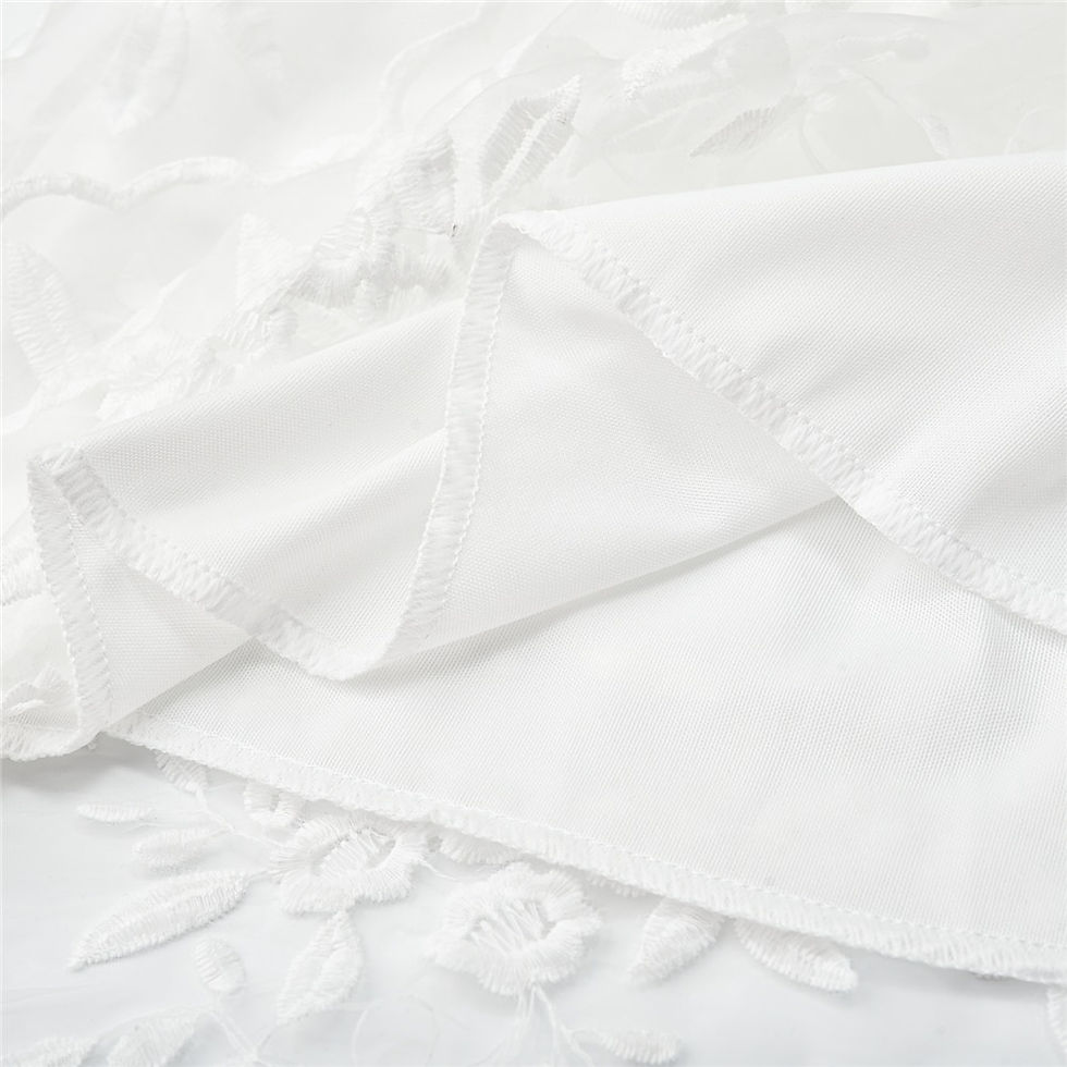 Miniatura: 2021 Fashion White Lace Flower Mini Dress Women Summer Sleeveless V Neck Backle