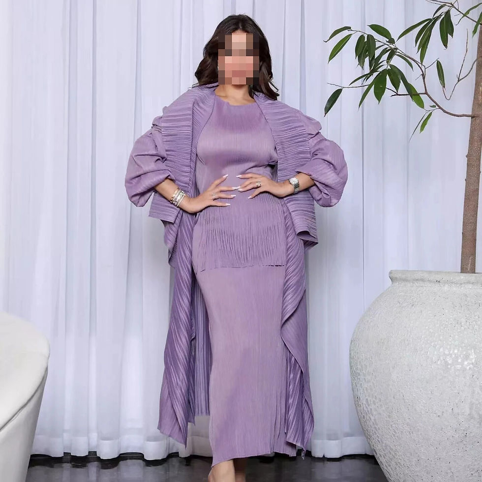 Thumbnail: Two Piece Set for Women, Elegant Traf, Matching Outfit, Festival Long Dresses,