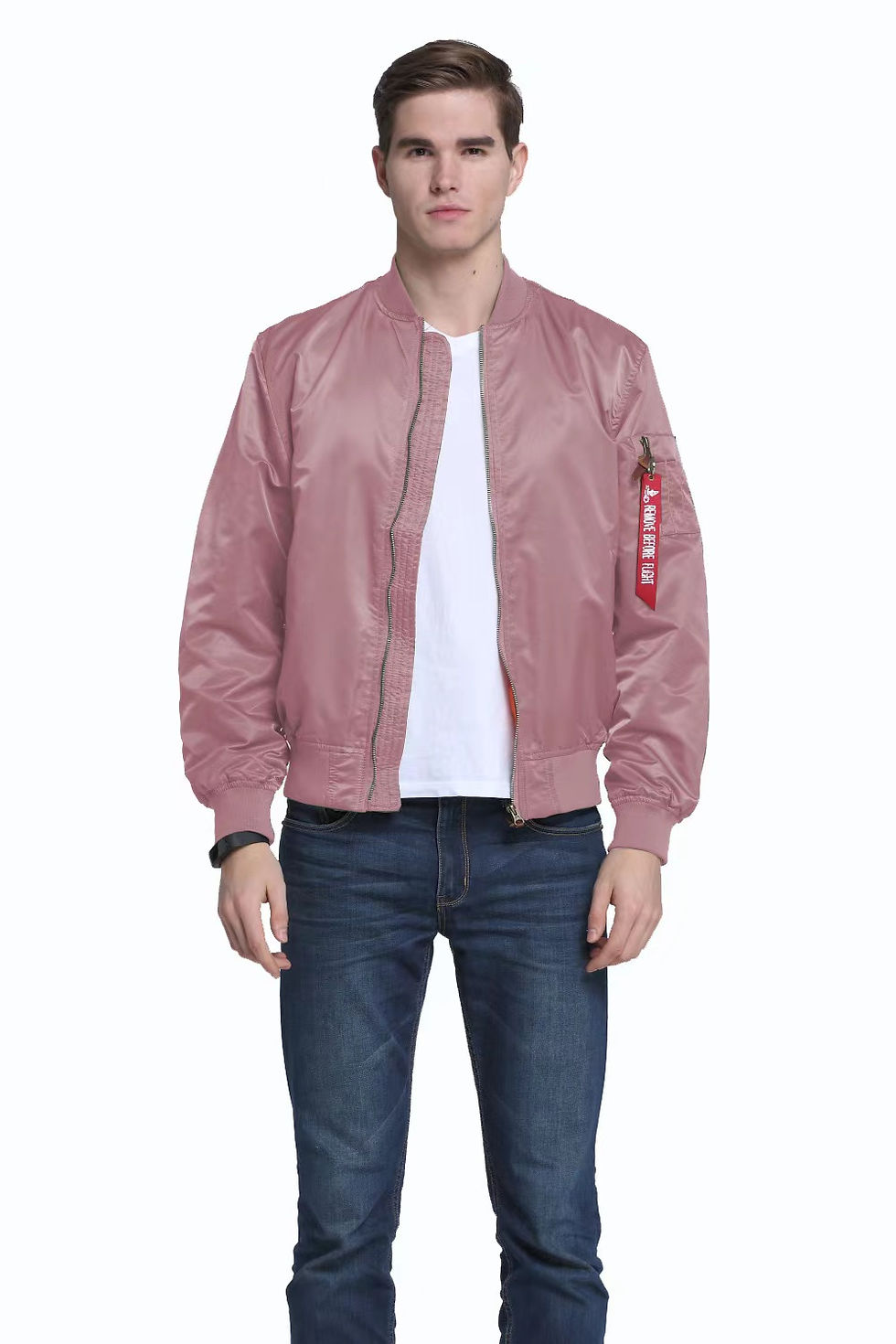 Thumbnail: Men MA1 Jackets Autumn Quality Nylon American Military Uniform Aviator Unisex C