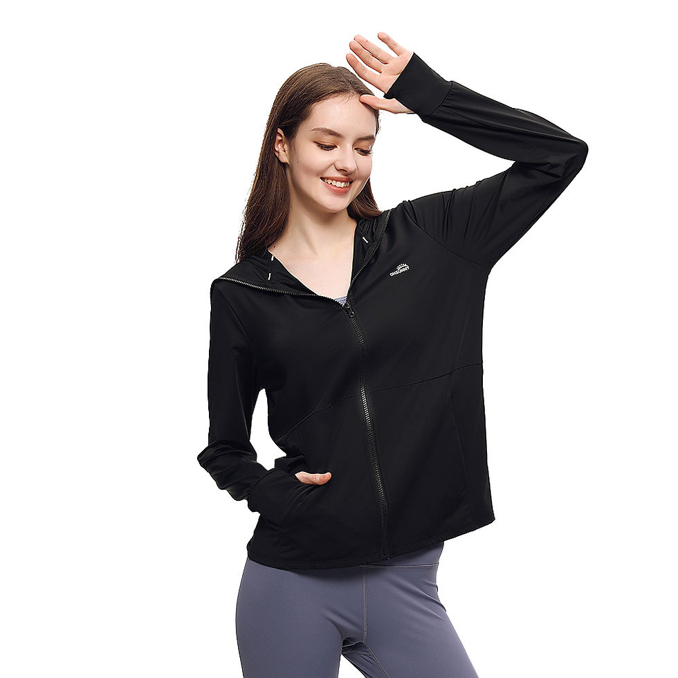 Thumbnail: OhSunny Jackets Spring Summer Sun Protection Anti-UV Long Sleeve Loose Woman Co