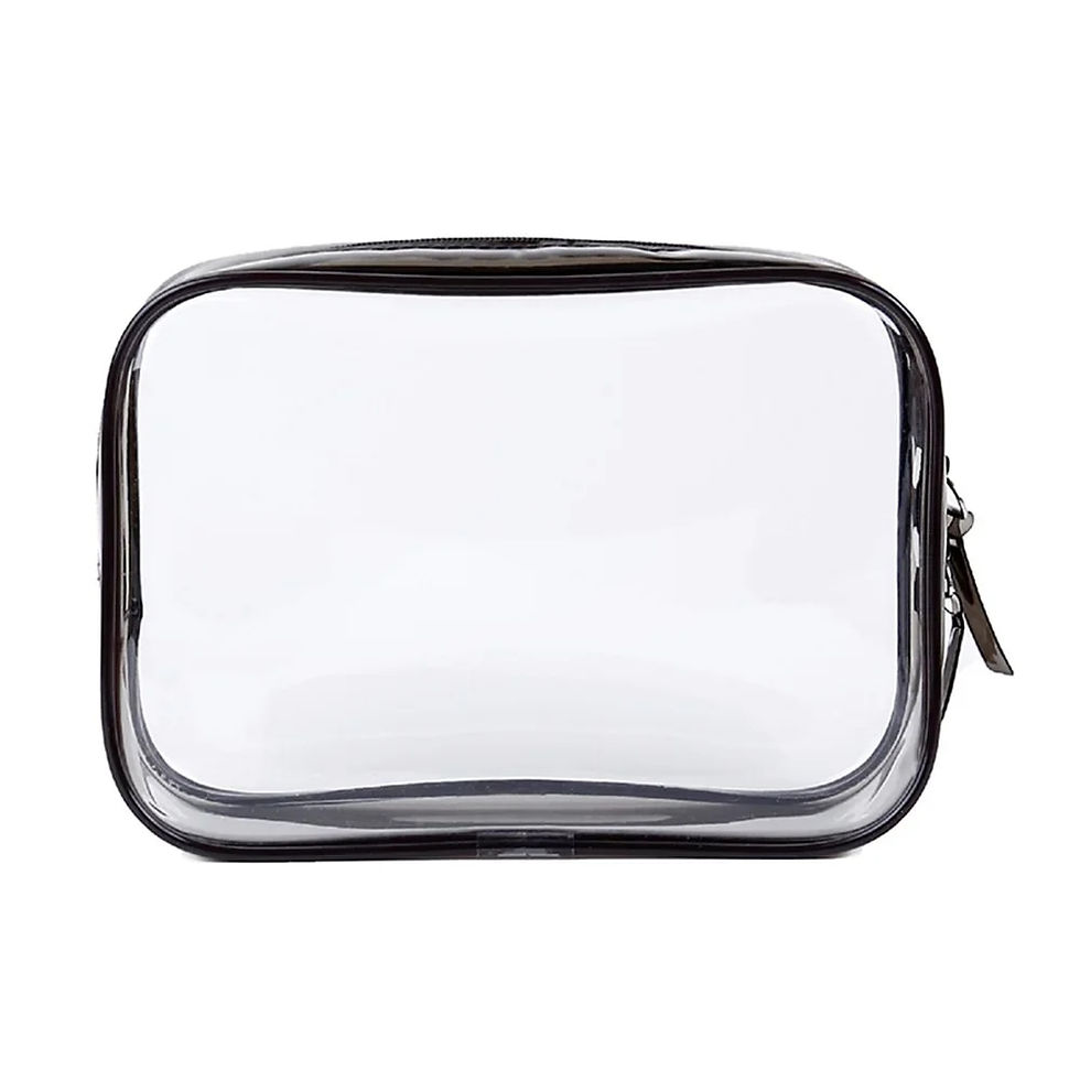 Miniatura: 1pc PVC Women Makeup Bags Transparent Cosmetic Bag Beauty Case Zipper Clear Tra