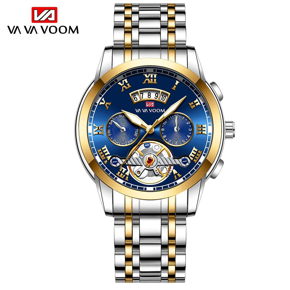 Thumbnail: 2023 New VA VA VOOM Top Brand Dropshipping Relogio Masculino Men Luxury Luminou