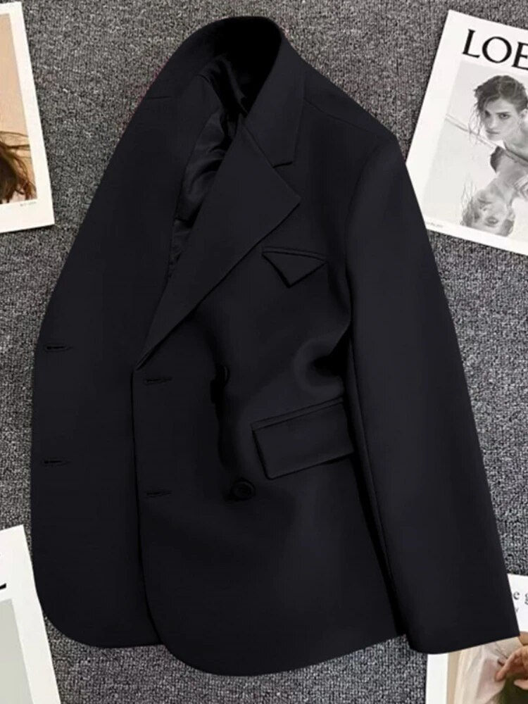 Women Blazer Spring 2024 New in Office Long Sleeve Tops Casual Blazer and Jacke