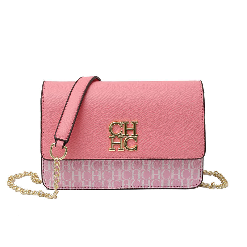 Thumbnail: CH Multi Embossed Ladies Handbag Fashion Luxury Brand Ladies Shoulder Bag Pure 