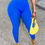 Thumbnail: LW Plus Size Legging Women Mid Waist Skinny Stretchy Sporty Body-Shaping Workou