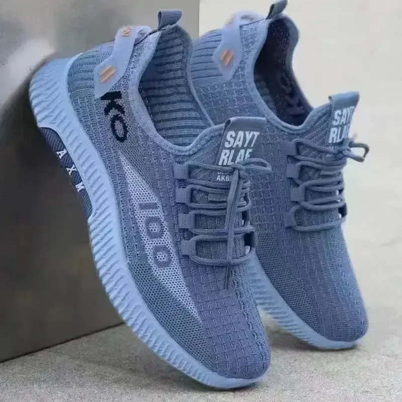 Thumbnail: 2024 Summer Lightweight Deodorant Men's Shoes Breathable Mesh Sports Shoes Comf