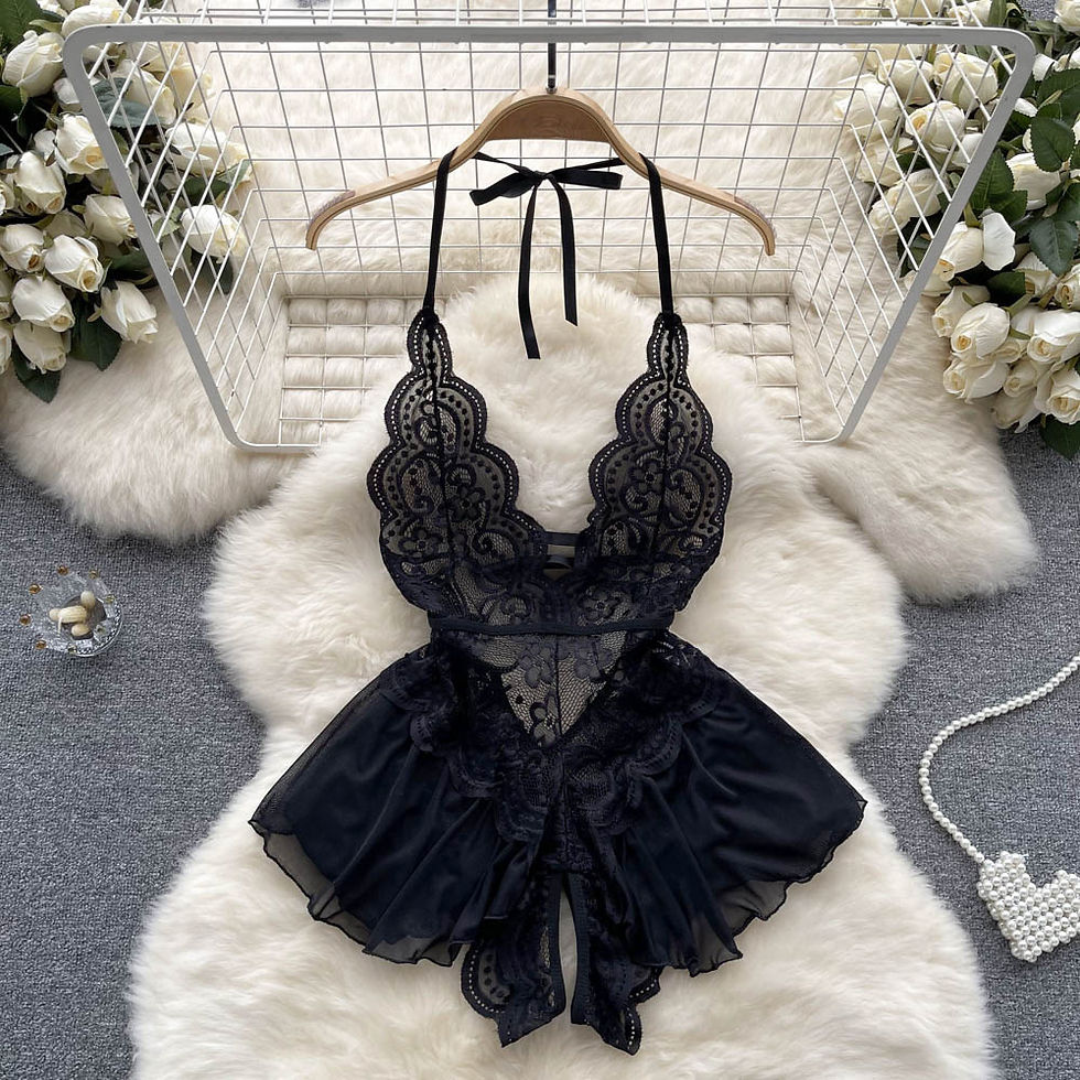 Thumbnail: Women See Through Role Play Nightdress Mini Underwear Girls Lingerie Halloween 