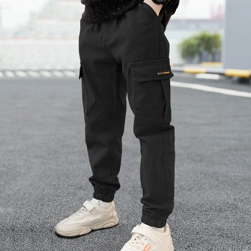 Thumbnail: 2024 New Spring Autumn Boys Pants Casual Long Style Trousers For Kids 3- 12 Yea