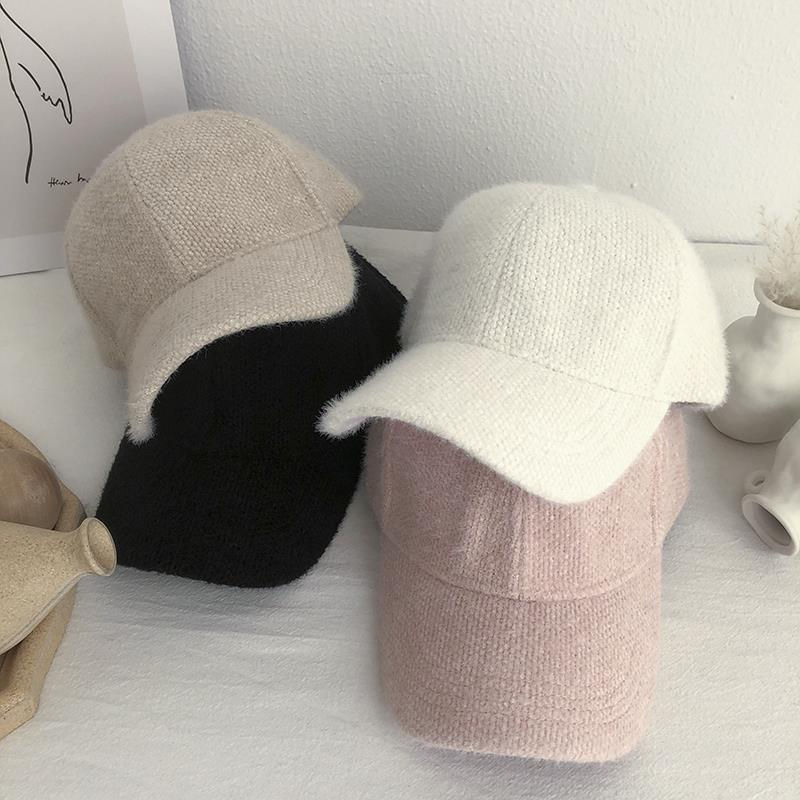 Thumbnail: Baseball Warm Peaked Cap Thickened