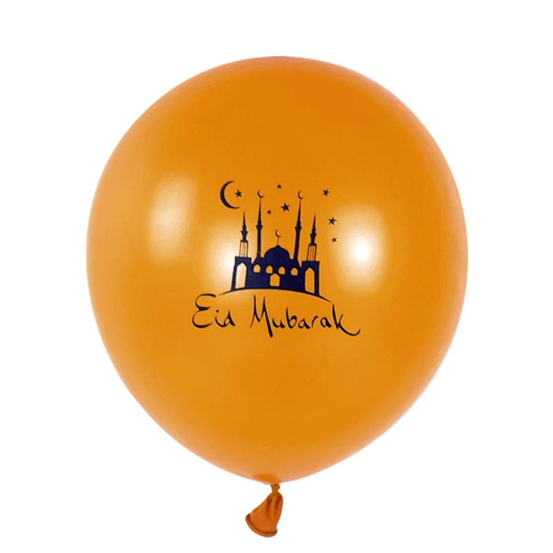 Thumbnail: 10Pcs Eid al-Adha Balloon Ramadan Eid Mubarak Ballons Decorations Ramadan Karee