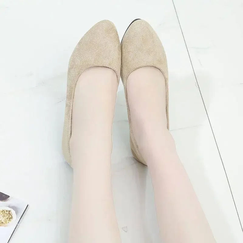 Miniature : Women Candy Color Ballet Flats White Wedding Shoes Woman Flats Patent Leather S