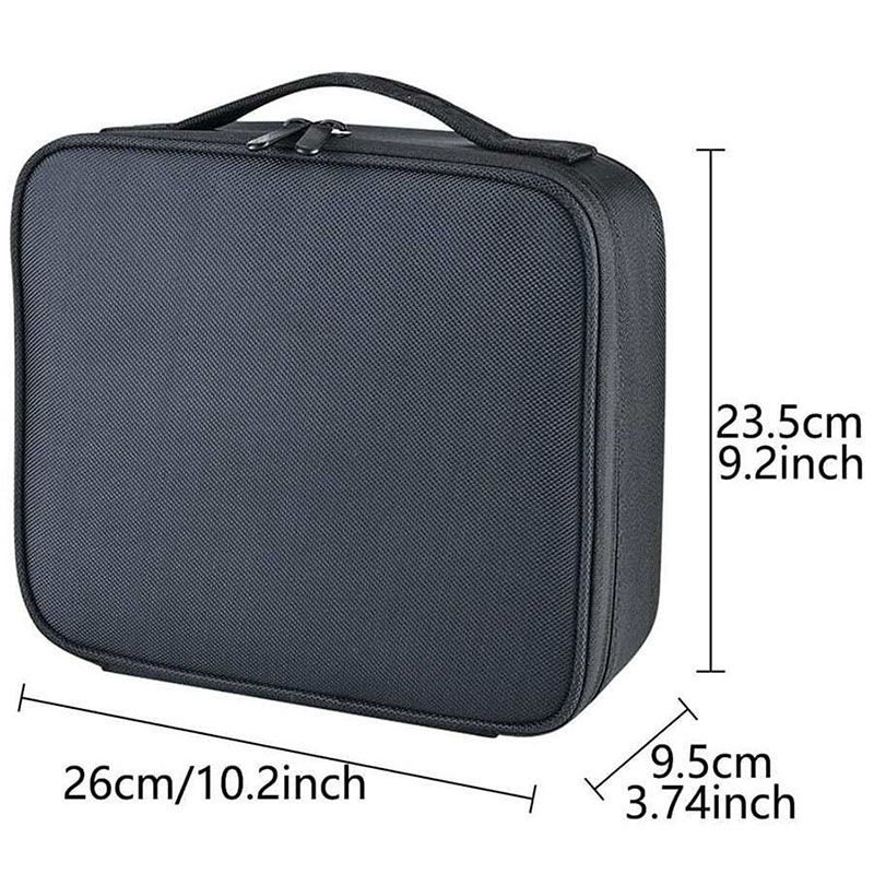 Thumbnail: New Makeup Bag for Women Travel Waterproof Necessary Beauty Brush Embroidery To