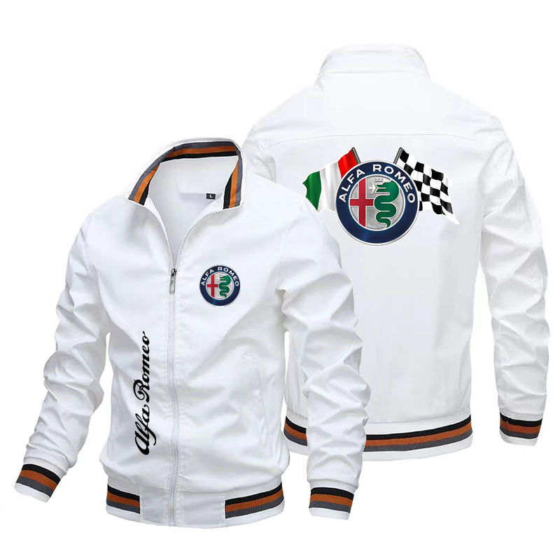 Thumbnail: Alpha Car Men's Pilot Jackets, Classical Thin Baseball Sports Jackets 2024 chaq