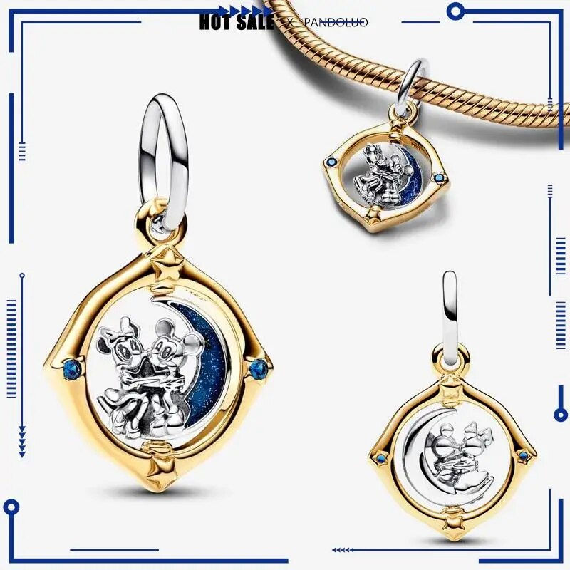 Thumbnail: Disney Marvel 2024 Original New in Charm Beads Fits Pandora Bracelet For Women 