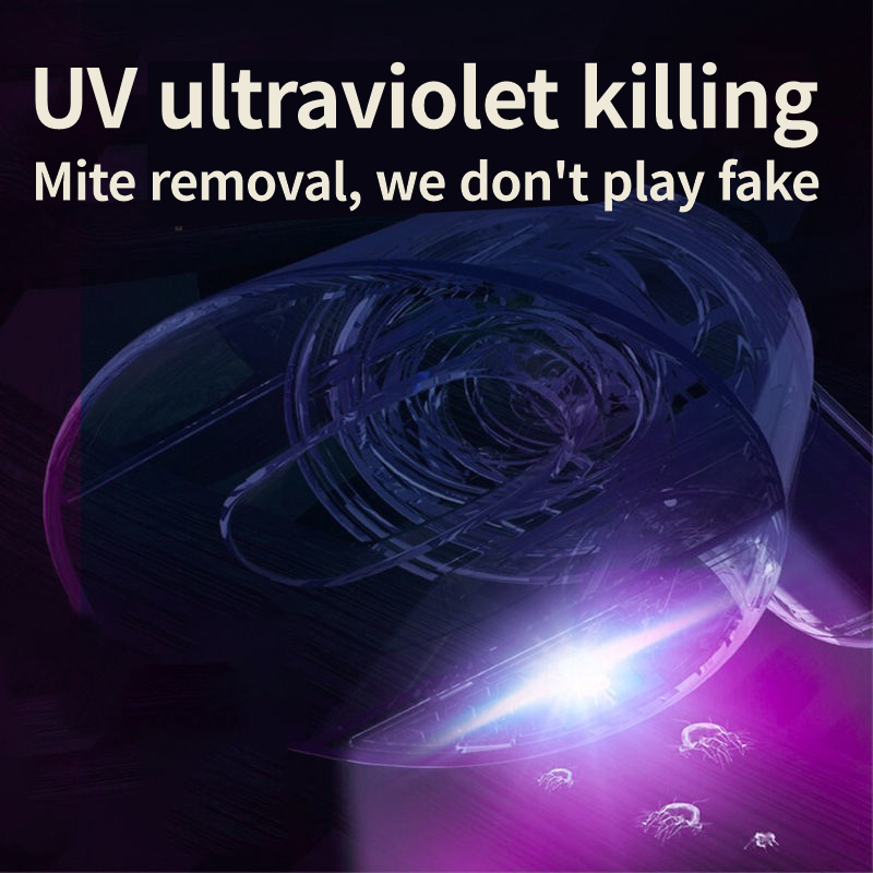 Miniaturebillede: Wireless Pet Mite Vacuum Cleaner Home Bed Handheld Small Vacuum Cleaner New UV