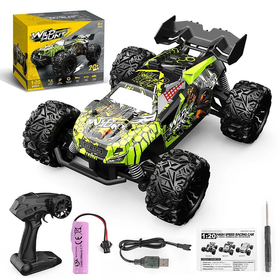 Thumbnail: Off Road RC Car 1:20 2.4G Radio Remote Control Cars RTR High Speed Drift Remote