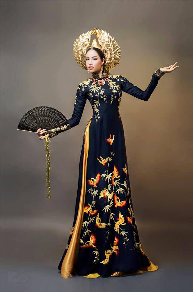 ภาพขนาดย่อ: Customized aodai vietnam clothing cheongsam aodai vietnam dress vietnamese trad